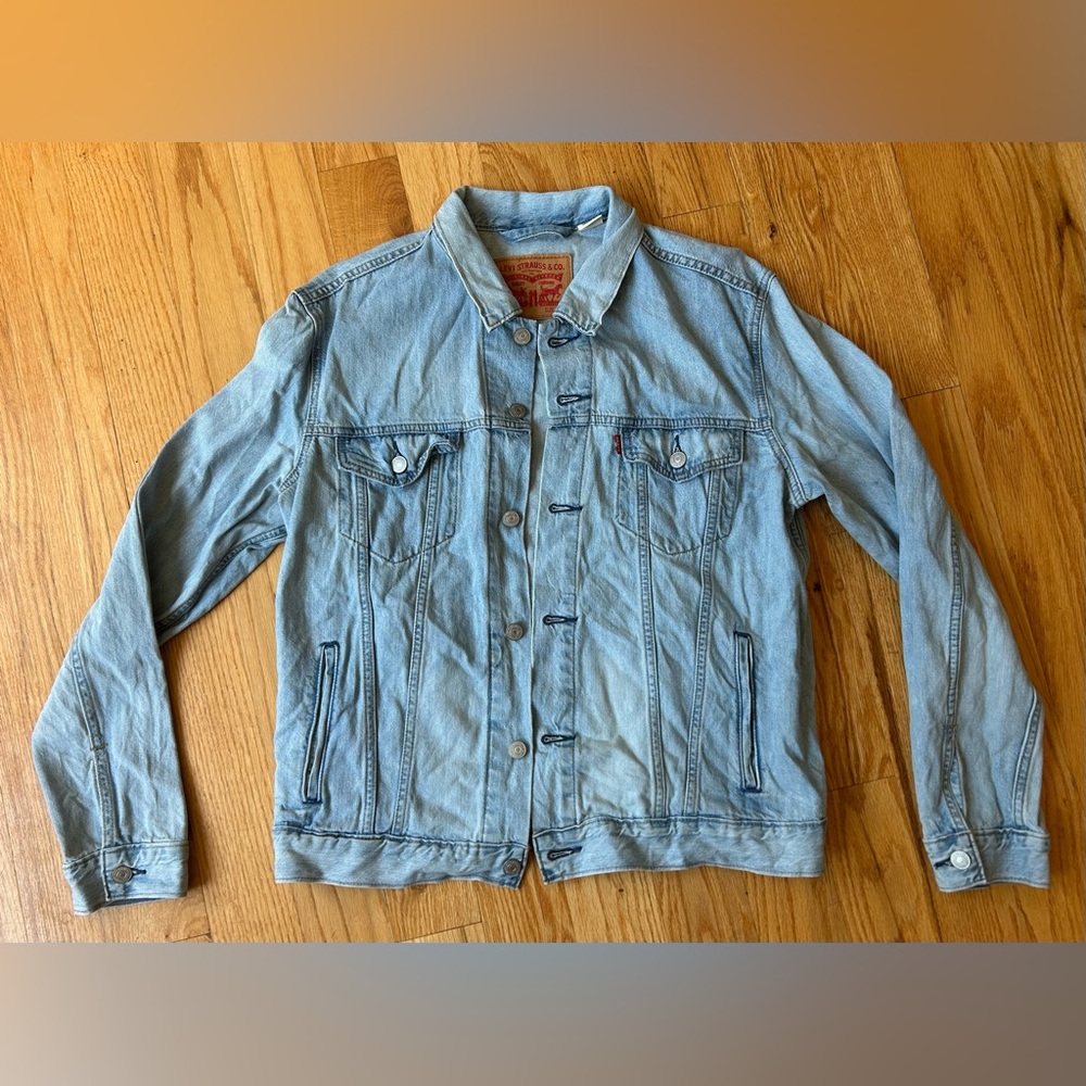 Levi Strauss lightweight trucker jacket, M